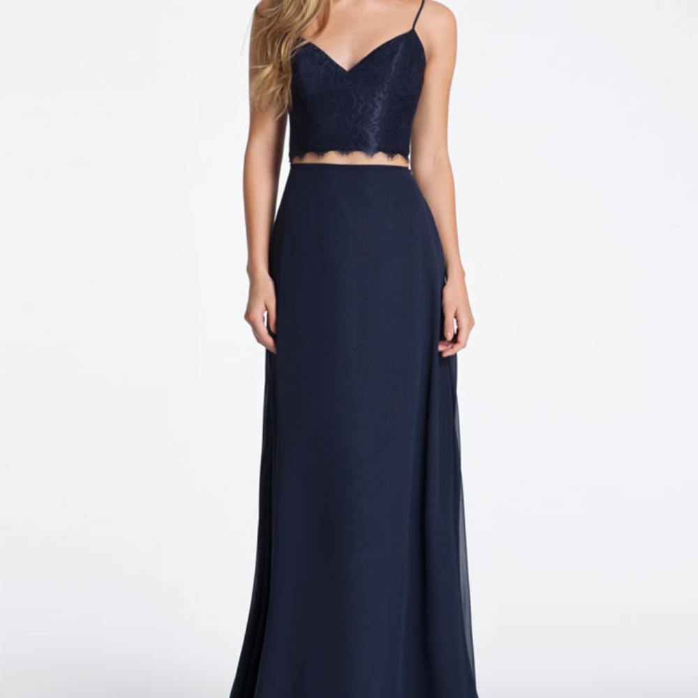 Hayley Paige  Navy 2 piece